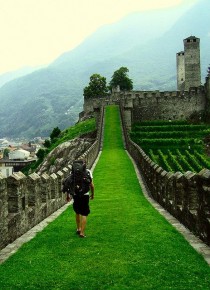 wedding photo - The Castles Of Bellinzona, Switzerland 