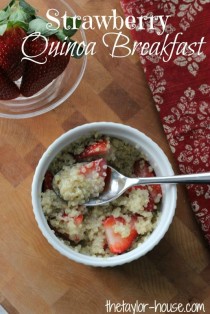 wedding photo - Healthy Recipes: Strawberry Quinoa Breakfast