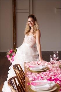 wedding photo - Ruffles And Roses Wedding Inspiration