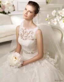 wedding photo - Blanc robes de mariée Une