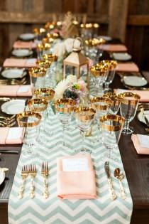 wedding photo - Belle Table Setting