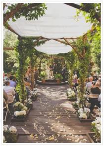 wedding photo - Tented Garden Wedding