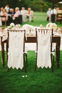 wedding photo - Hochzeitsstühle-Bride & Groom