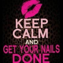 wedding photo - Keep Calm & Get Your Nails Done! 