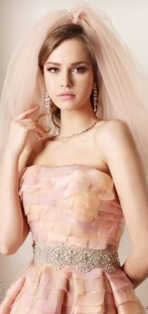 wedding photo - Stunning Rami Kadi Wedding Dress With Matching Veil.