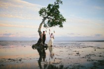 wedding photo - Surrealist Pineapple Wedding Shoot