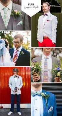 wedding photo - Fringant et pimpant! - Grand style marié en 2014