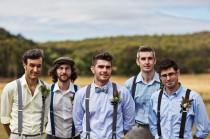 wedding photo - Nice Suspenders! 