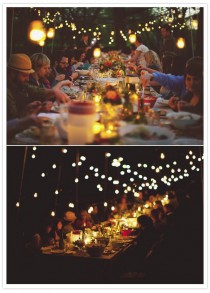 wedding photo - Dinner Party.