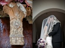 wedding photo - مقابض باقة الزفاف