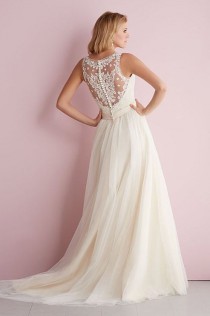 wedding photo - Transparent back wedding dress by Allure Bridals