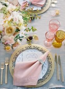 wedding photo - Gorgeous Table Setting! 