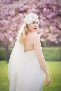 wedding photo -  Französisch Chic: Couture Kopfschmuck, Schleier und Stirnbänder