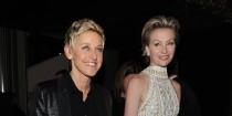 wedding photo - Ellen And Portia Are The Picture Of Happiness At Oscars Party