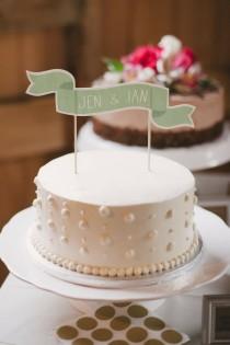 wedding photo - CAKE TOPPER