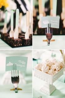 wedding photo - Gorgeous "Minty Fresh" douche nuptiale de cuisine à thème