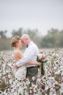 wedding photo - Cotton Field Winter Wedding Ideas
