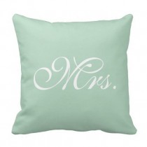 wedding photo - Amoureux Mme Throw Coussin