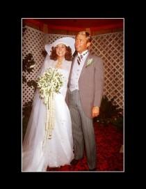 wedding photo - Karen Carpenter And Tom Burris 