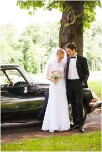 wedding photo - Chic français de mariage de style en Pologne