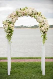 wedding photo - Floral Arche de mariage