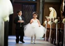 wedding photo - فتاة زهرة وحامل حزام