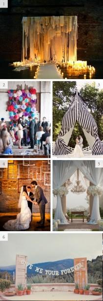 wedding photo - Hochzeits-Zeremonie Kulisse Ideen