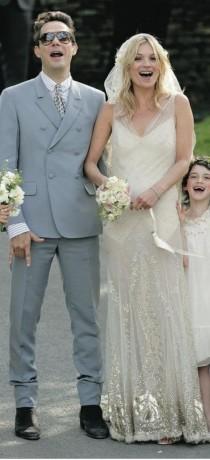wedding photo - Kate Moss mariage.