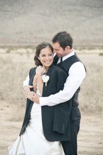 wedding photo - Гламурный Алмазов И Пустыня Для Новобрачных Стрелять