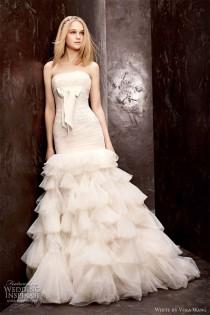 wedding photo -  Strapless Wedding Dress Inspiration