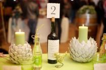 wedding photo - 7 impressionnant bouteille de vin DIY Idées Centerpiece pour votre grand jour