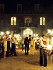 wedding photo - Бенгальские огни 