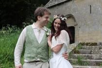 wedding photo - Gwen & Mark's geeky fantasy barn wedding