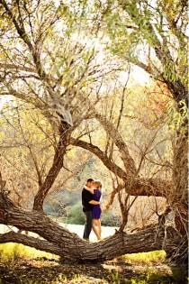 wedding photo - A Chic-Outdoorsy Styled Engagement Shoot From California