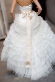 wedding photo - Ruche magnifique robe