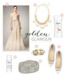 wedding photo - Oscar Dress Inspiration From Dove® Advanced Care