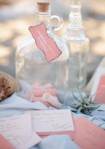 wedding photo - Beach Wedding Guestbook Idea 