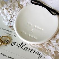 wedding photo - "to Have & To Hold" Ring Bowl. 