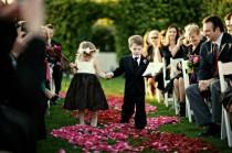 wedding photo - Darling Flower Girl   Ring Bearer! 