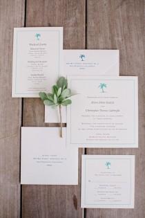wedding photo - Tropical Invitations & Stationery