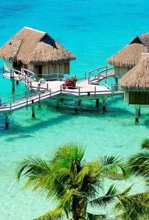 wedding photo - Amazing beach cottages in Maldives of honeymoon