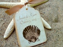 wedding photo - Printable Beach Wedding Favor Tags, DIY Favour Tags, Anchor, Nautical, Custom Gift Tags By Event Printables