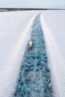 wedding photo - Ice Road Truckers - Alaska