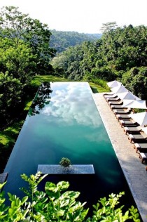 wedding photo - Infinity Pool At Alila Ubud Hotel, Bali 