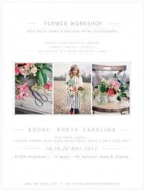 wedding photo - North Carolina Flower workshop