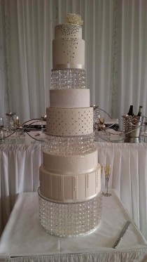 wedding photo - Cake Stand-Build A Tower Round
