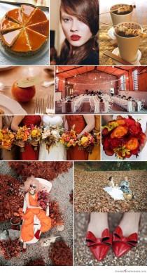 wedding photo - Fall-Hochzeits-Ideen