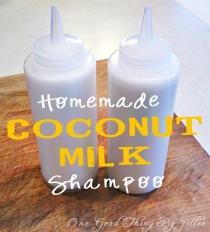 wedding photo - Homemade Coconut Milk Shampoo