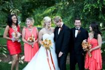 wedding photo - Glamorous Southern Wedding With Rustic Touches Dripping In Lush Peach Hues