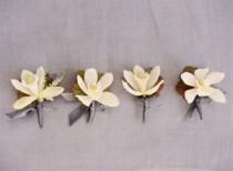wedding photo - Mariage moderne / / Grooms Boutonnieres